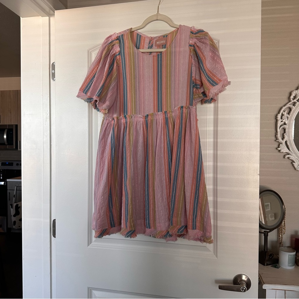 Show me your mumu babydoll dress. Worn only 2 times!